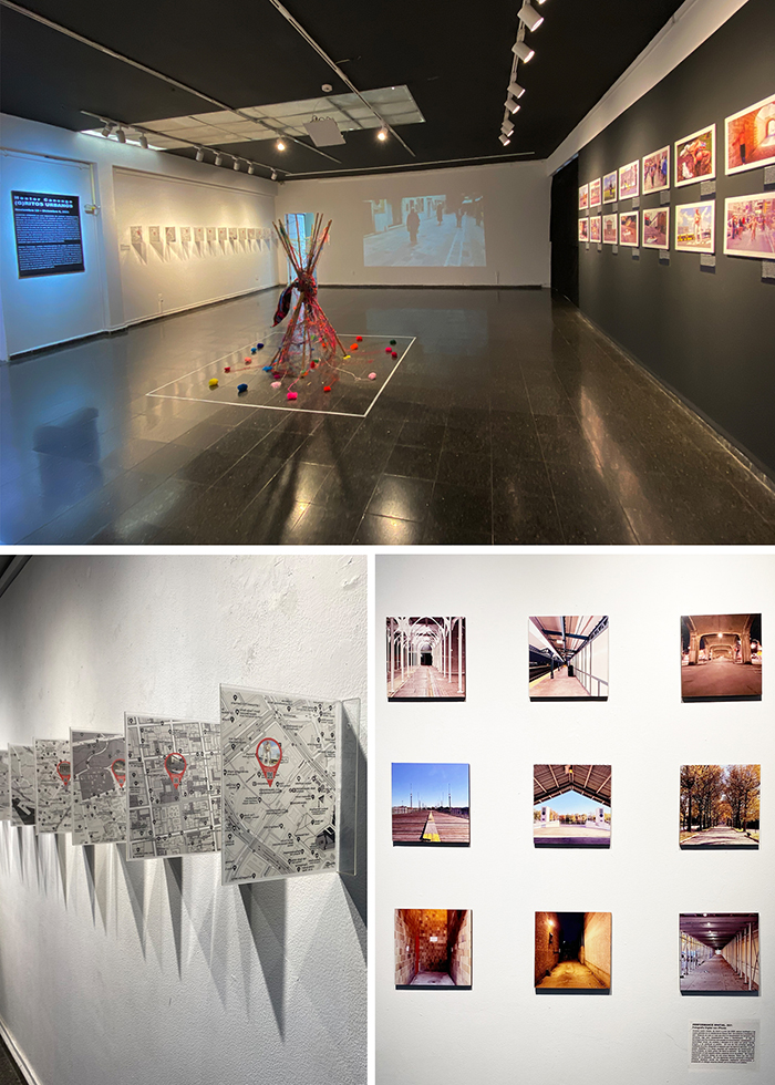 Hector Canonge, Solo Exhibition, Gritos Urbanos, Museo Costumbrista Juan de Vargas, La Paz, Bolivia, 2021. Canonge Contemporary Art.