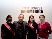 Hector Canonge MIzAMERICA Solo Exhibition at NJCU Opening